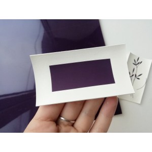 Термотрансферная плёнка МАТОВАЯ, цвет фиолетовый,  25 х 25 см